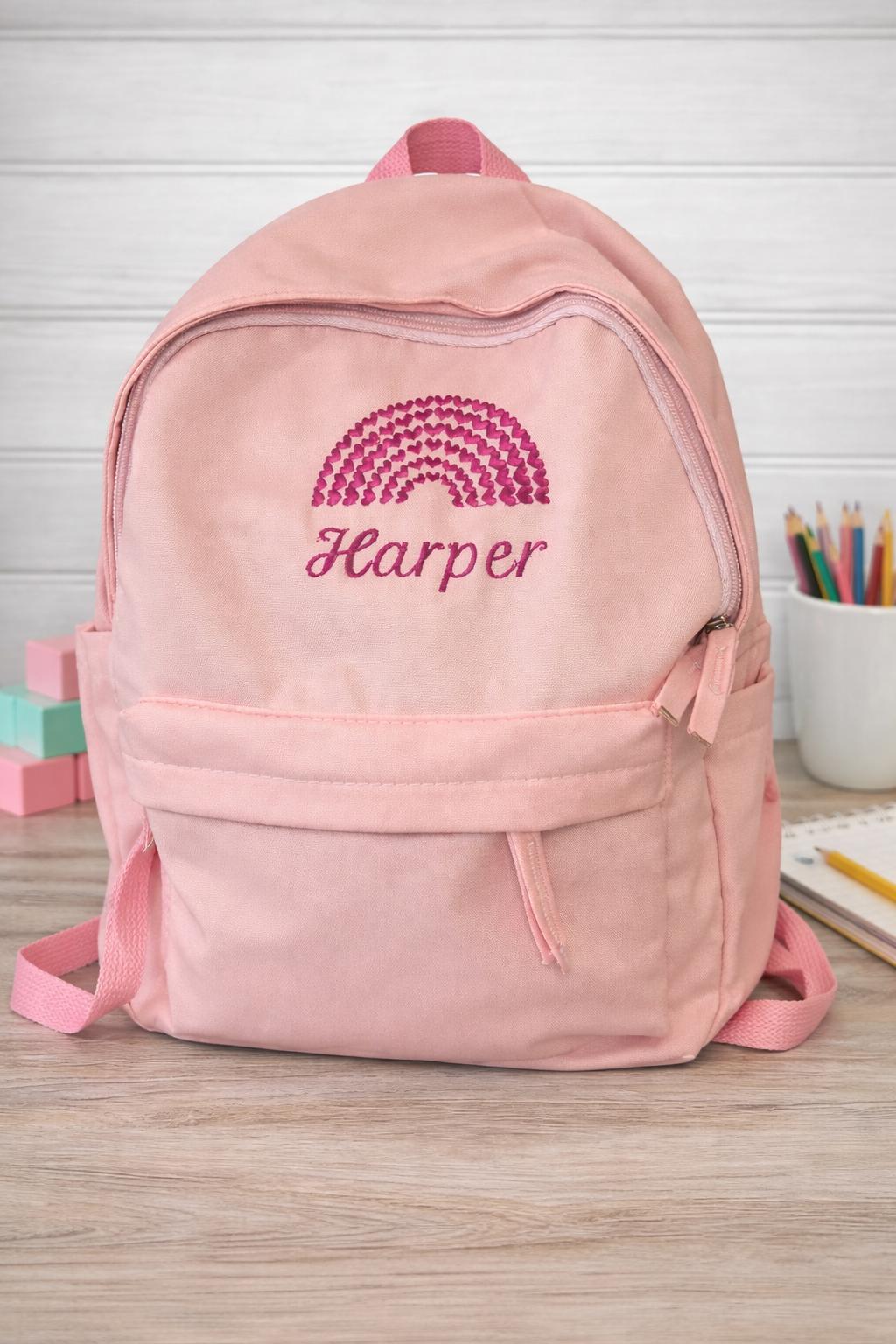 Personalised Embroidered Kids Backpack