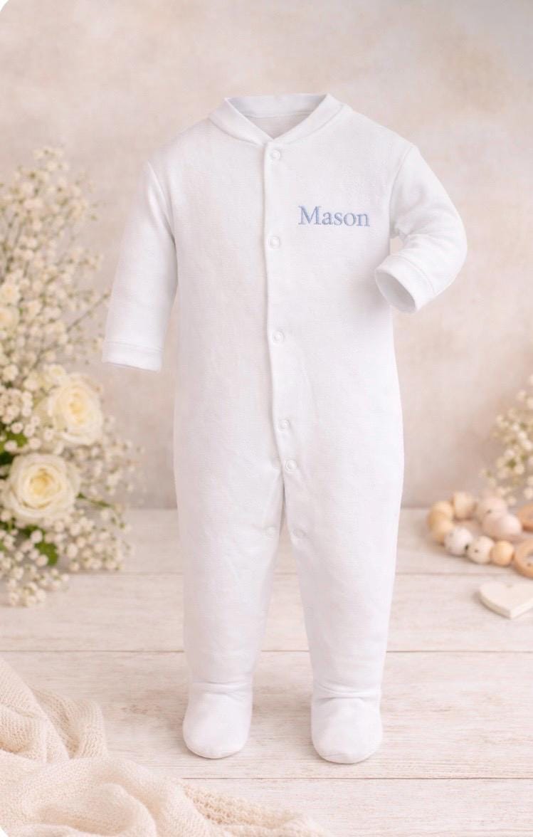 Customised Baby Grow – Personalised with Name