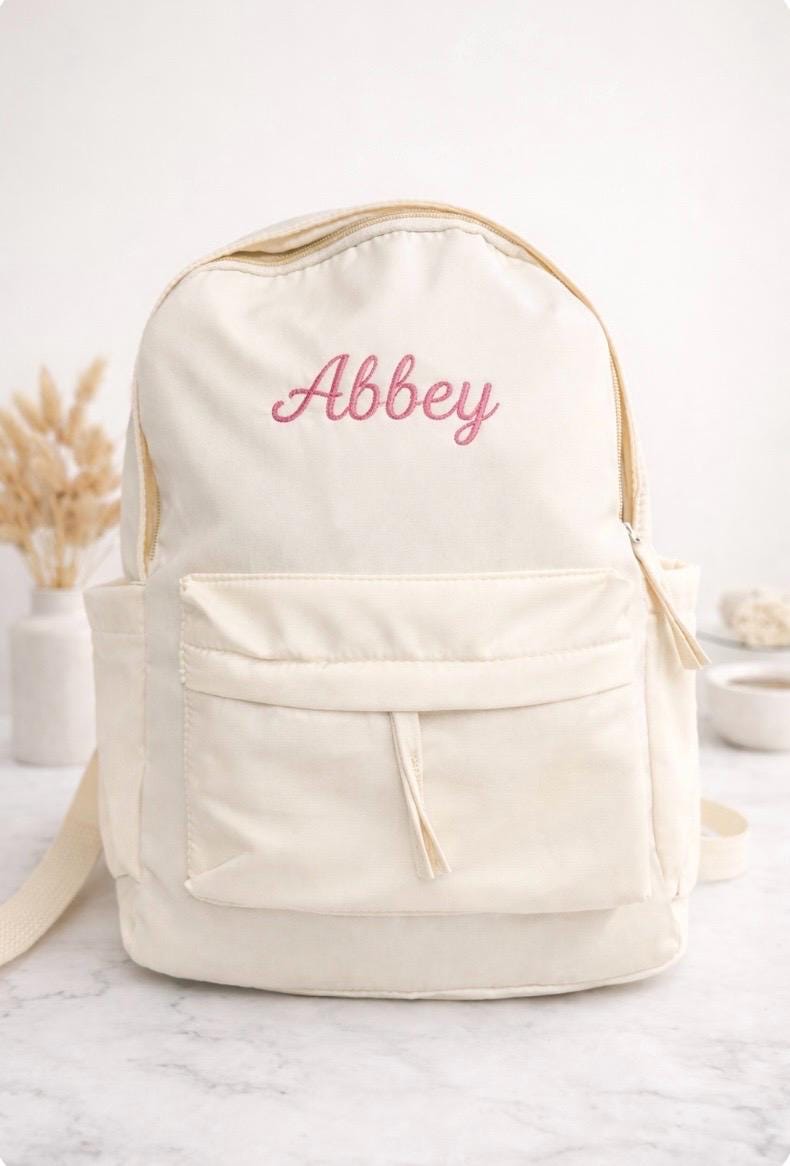 Personalised Embroidered Kids Backpack
