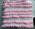 Hand Crochet Baby Blanket, Pram Cover, Baby Shower Gift