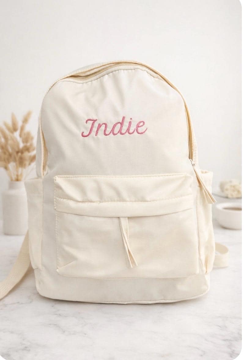 Personalised Embroidered Kids Backpack