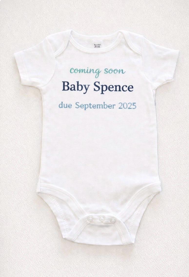Customised Baby Vest – Personalised with Name