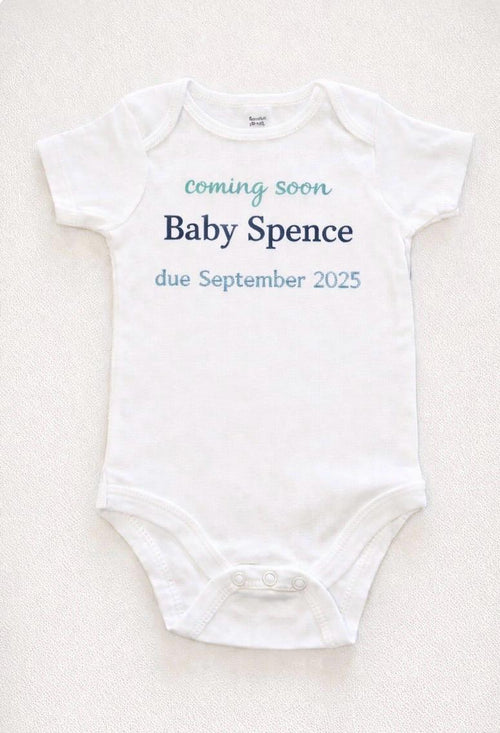 Customised Baby Vest – Personalised with Name